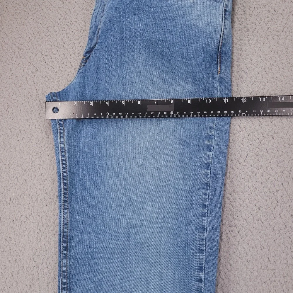 LEVIS 511 Jeans Mens Size 32x33 (Tag 34x34) Slim Leg Low Stretch Blue Wash Denim